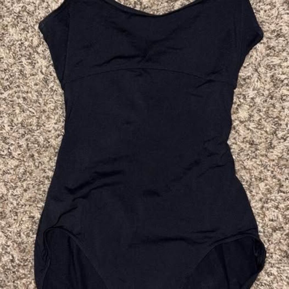 Capezio Black Leotard with twist back details